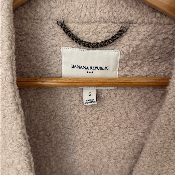 Banana Republic Tan Teddy Jacket - Picture 2 of 4